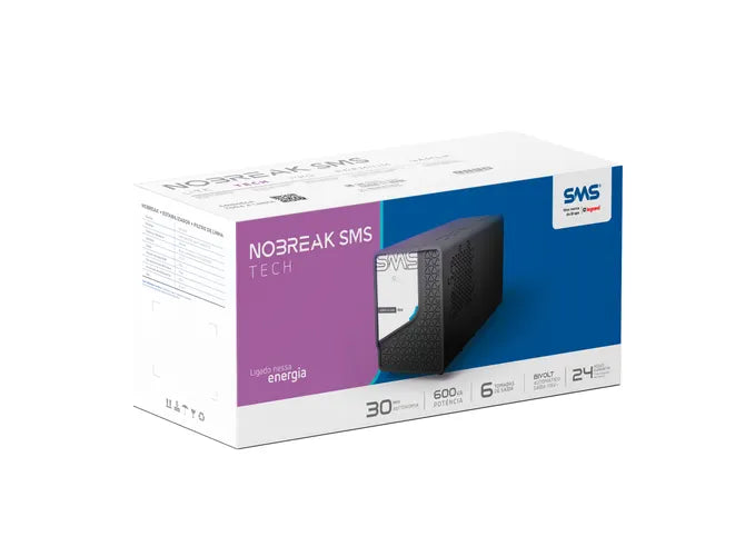 Nobreak SMS Tech 600VA Bivolt/115V - 29300