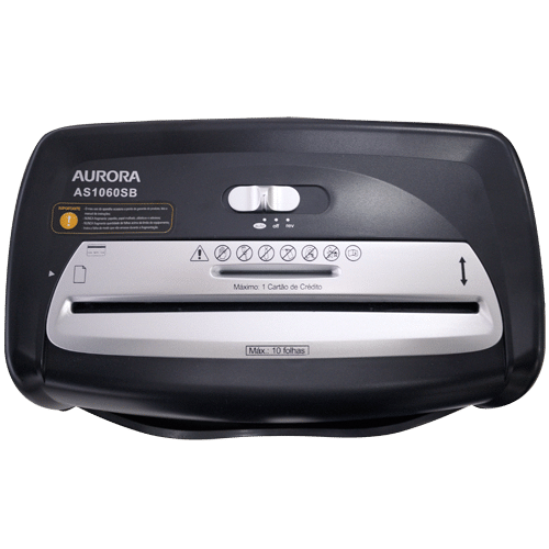 Fragmentadora AS1060SB para 10 folhas e 13,2 litros 220v