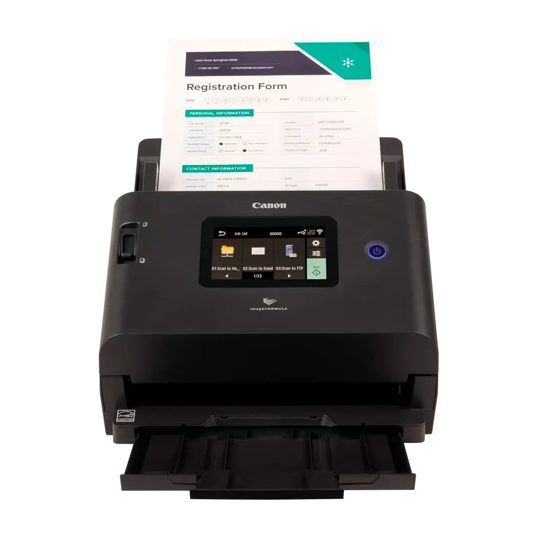 Scanner Canon A4 DR-S350NW
