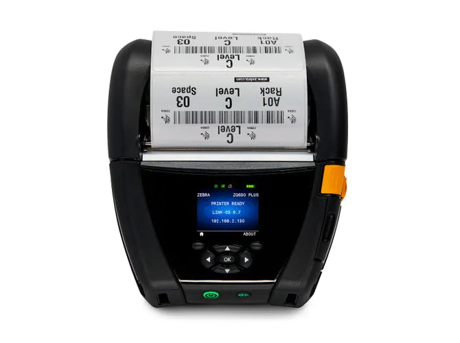 Impressora de Etiquetas Zebra ZQ630 4" 203 DPI Bluetooth Wi-Fi Portátil